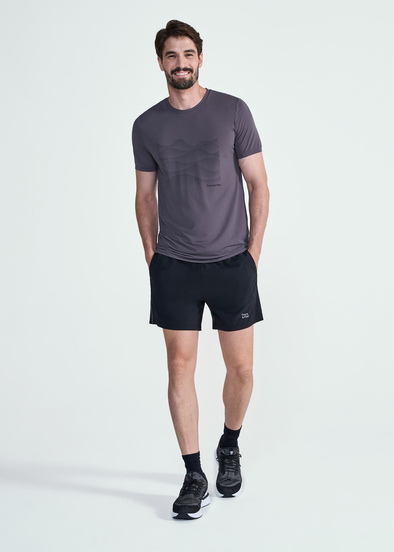 T-shirt à manches courtes pour hommes Thermodry Rivières