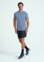 Shorts medianos con cremallera para hombre