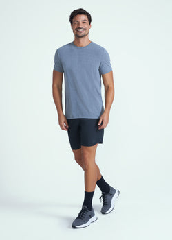 Shorts medianos con cremallera para hombre