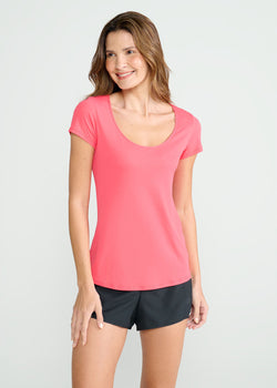 T-shirt à manches courtes pour femmes Thermodry La goutte