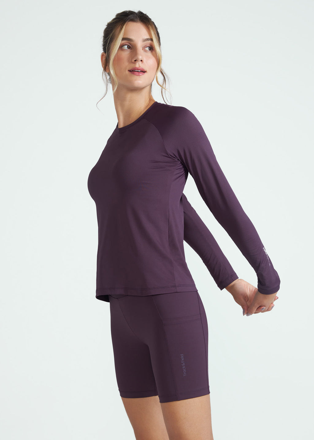 T-Shirt Mulher Manga Longa Uv Mesh