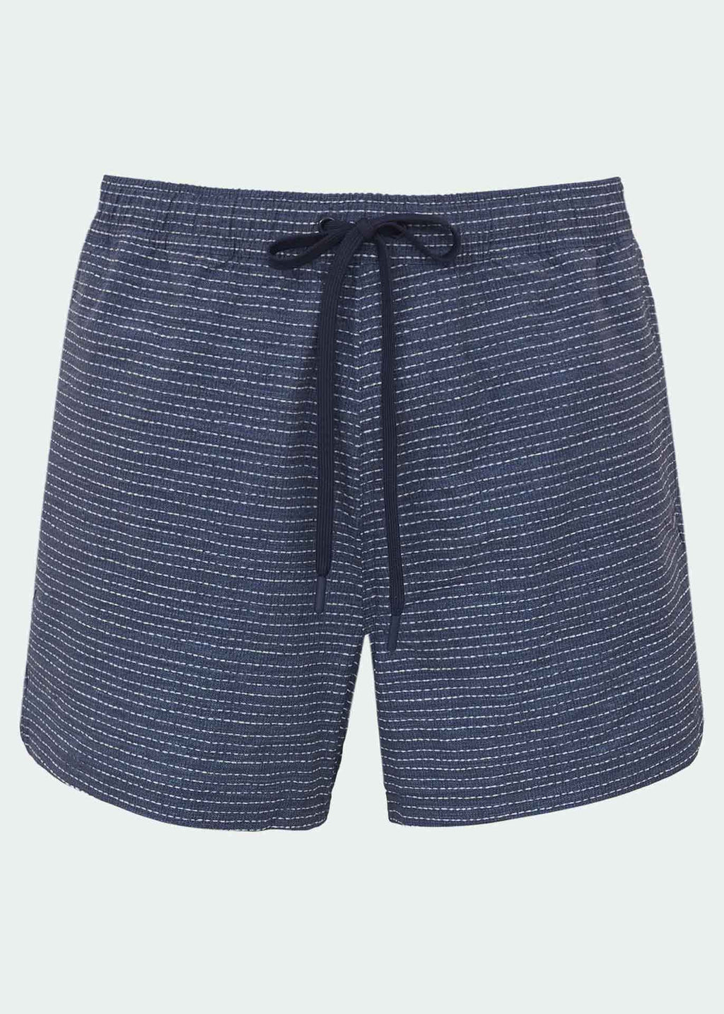 Shorts estampados de textura corta para hombre