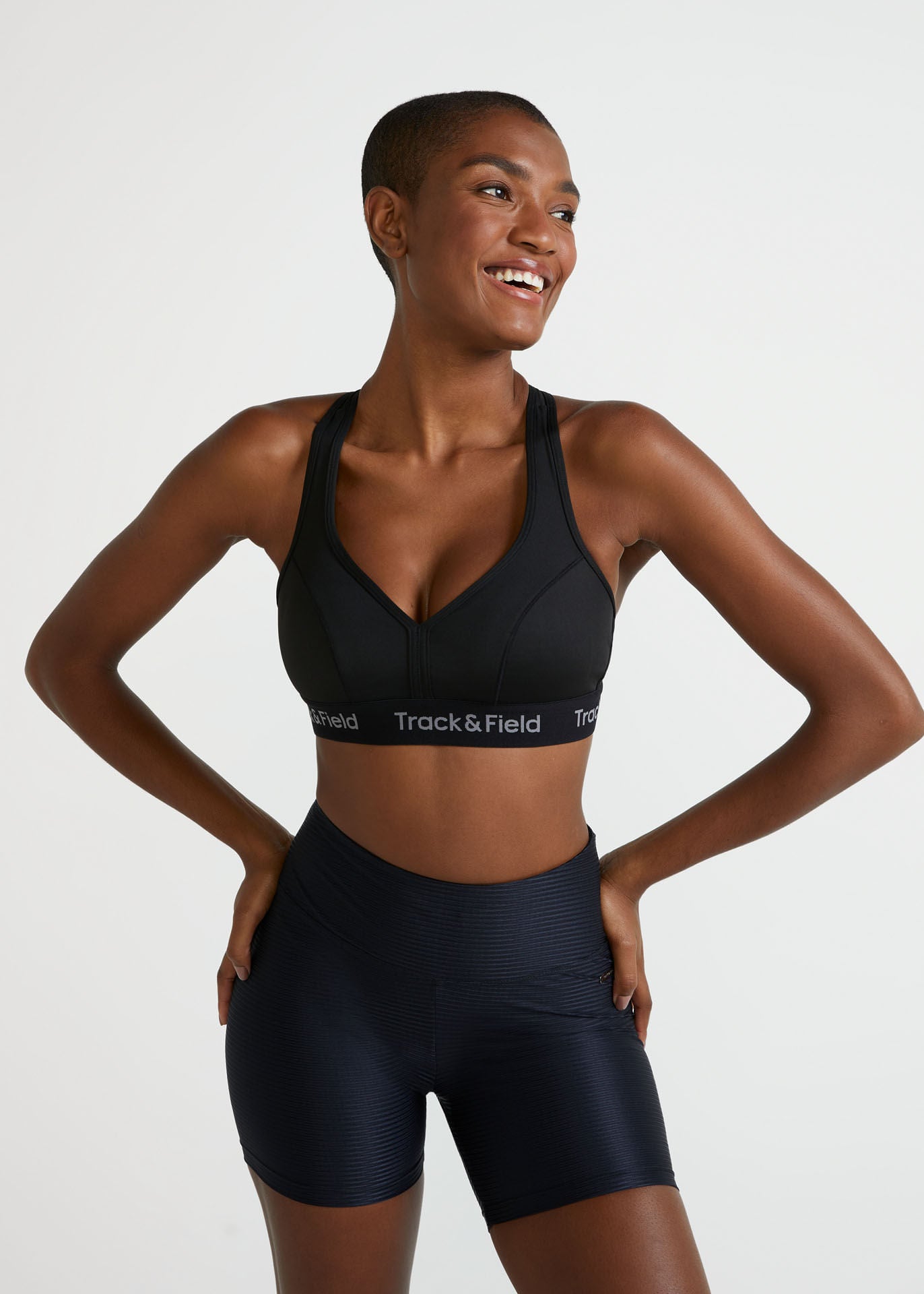 Women's T&F Logo Elastic Top