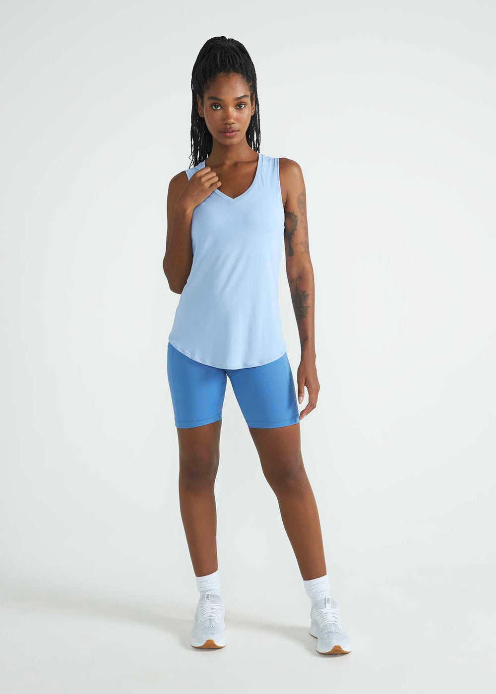 Damen Ärmelloses T-Shirt V