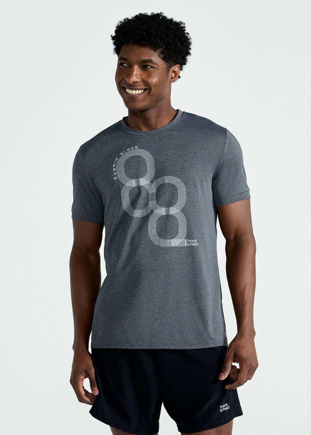 Thermodry Running Kurzarm-Herren-T-Shirt