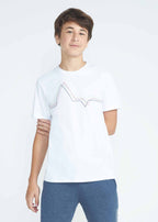 Camiseta unisex Pulse para adolescente de manga corta