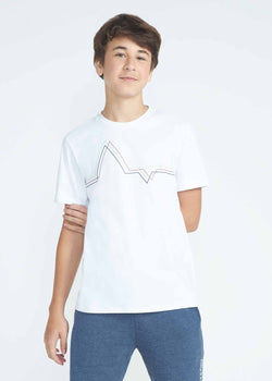 Camiseta unisex Pulse para adolescente de manga corta