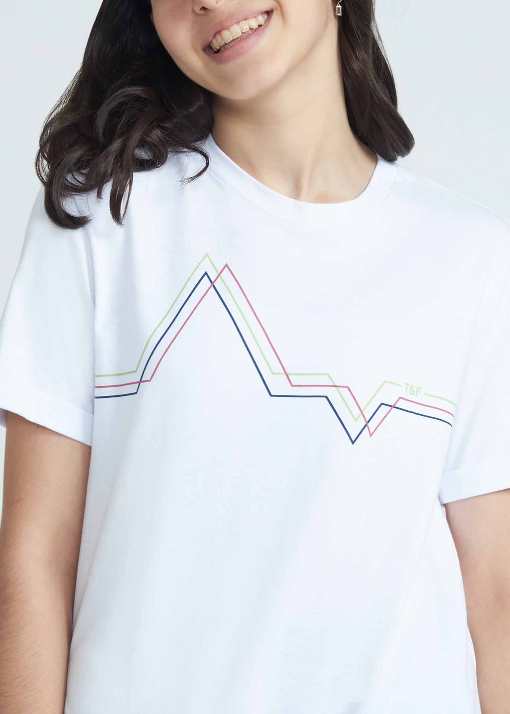 Camiseta unisex Pulse para adolescente de manga corta