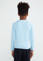 Unisex Children's T-shirt Long Sleeve UV Mesh