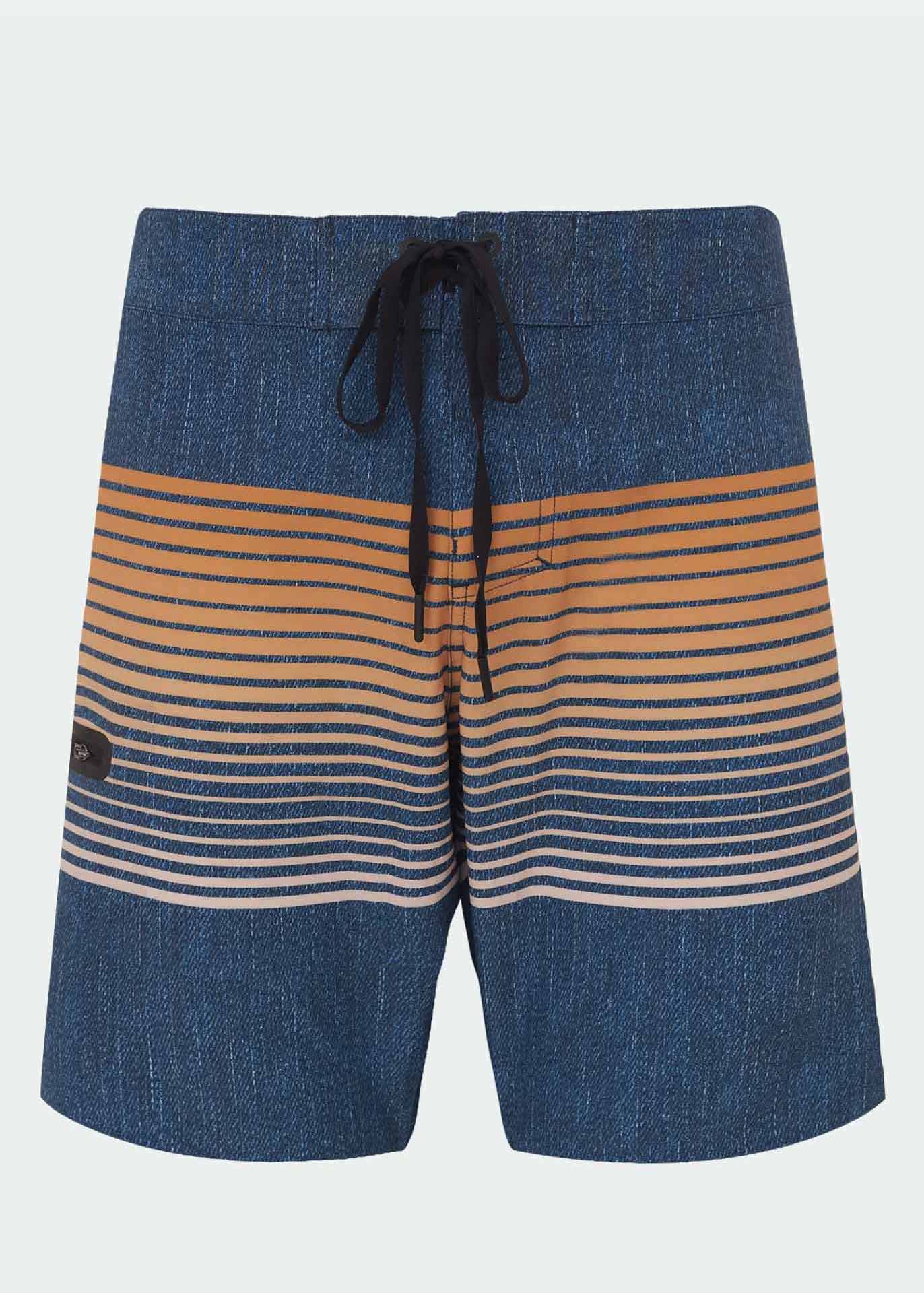 Pantalones cortos vaqueros largos de surf para hombre
