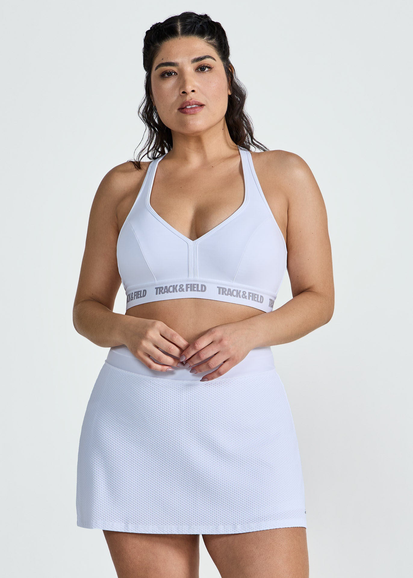 Top Mulher Elástico Logo | Track&Field – Track & Field Store
