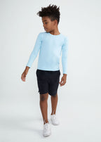 Unisex Children's T-shirt Long Sleeve UV Mesh