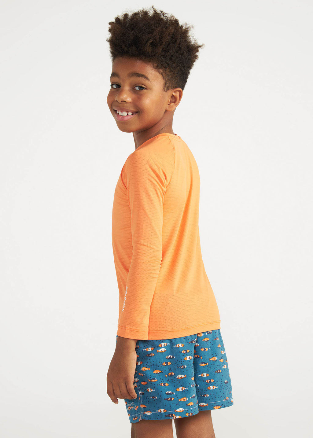 Unisex Children's T-shirt Long Sleeve UV Mesh