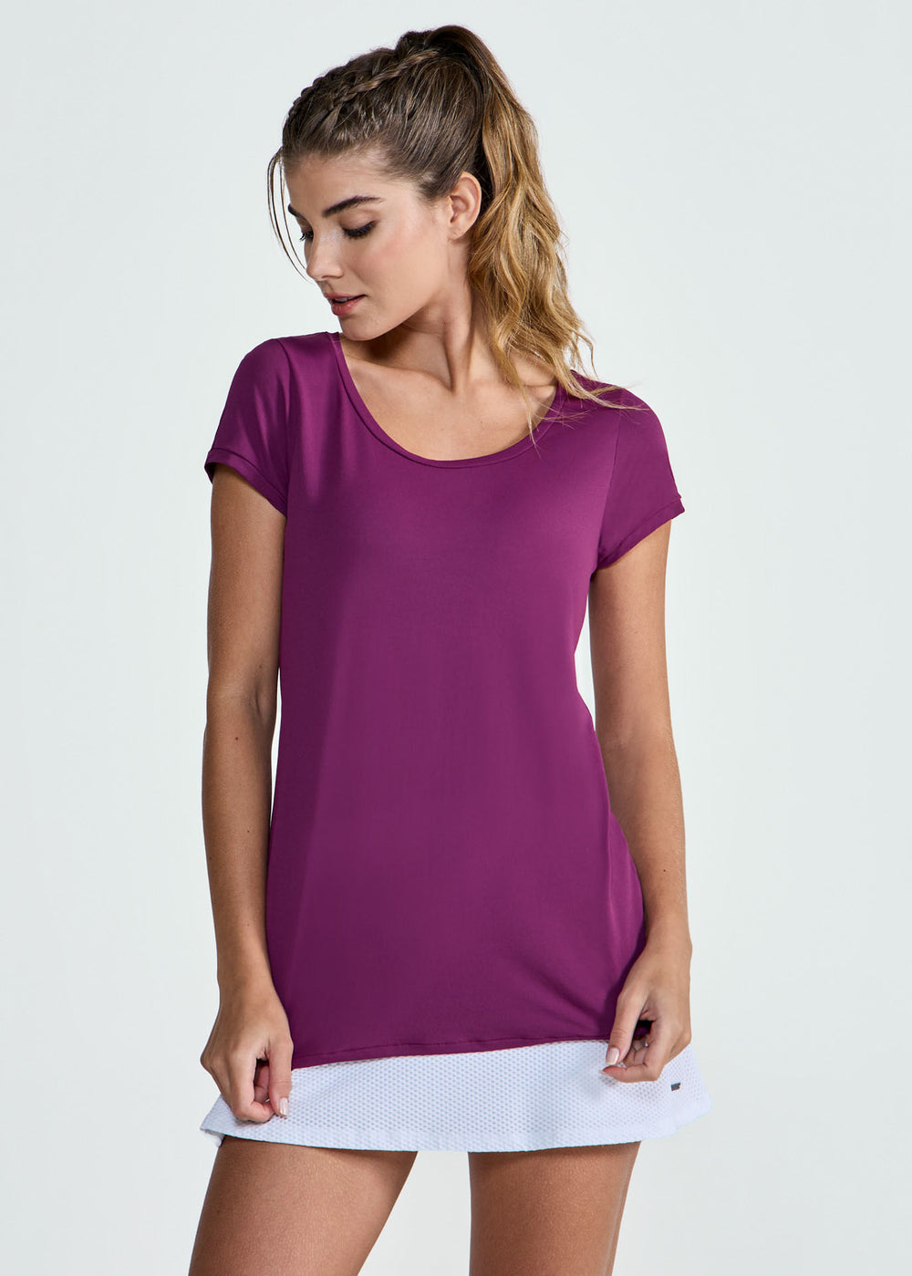 T-shirt Mulher Manga Curta Thermodry U