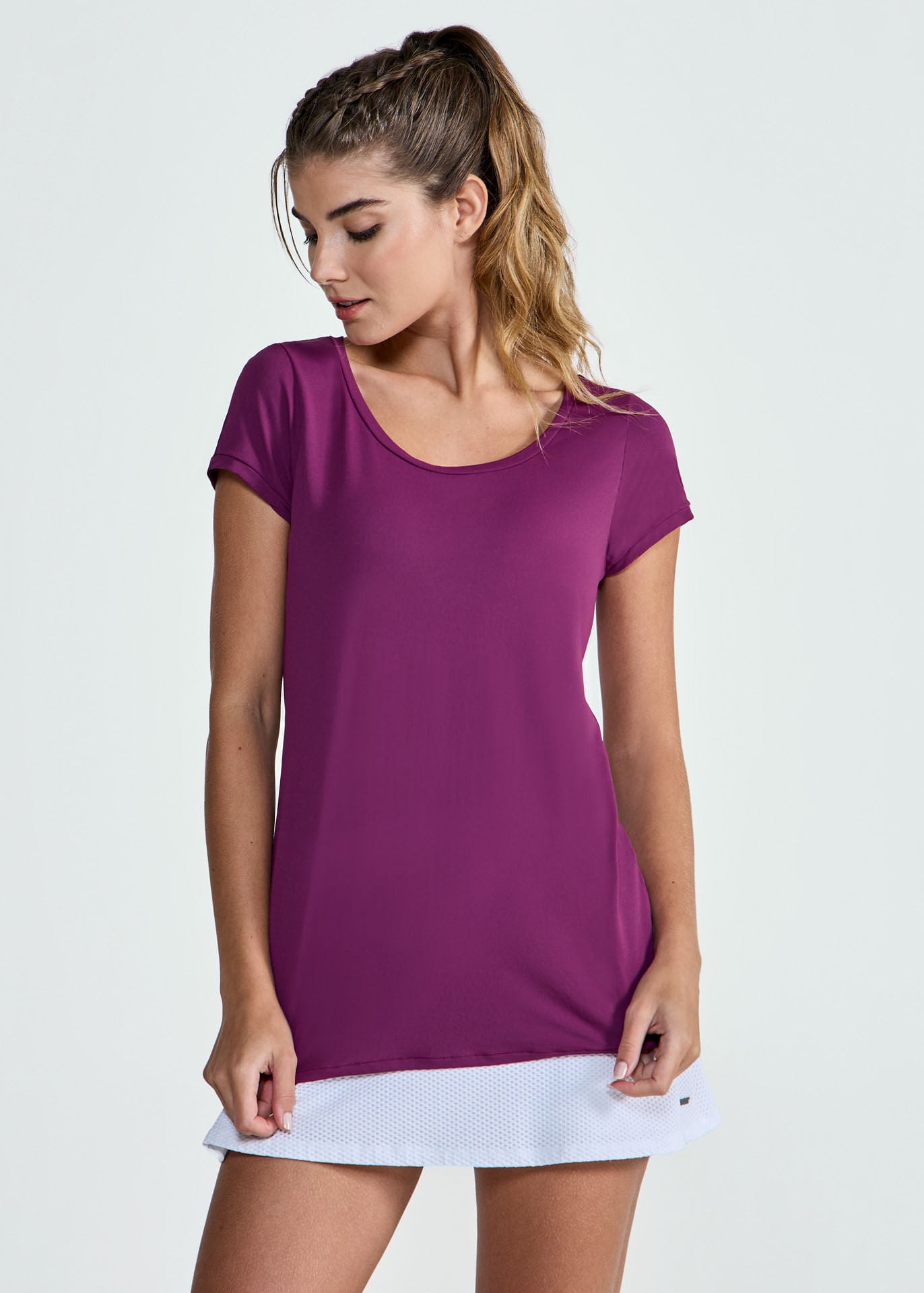 T-shirt Mulher Manga Curta Thermodry U