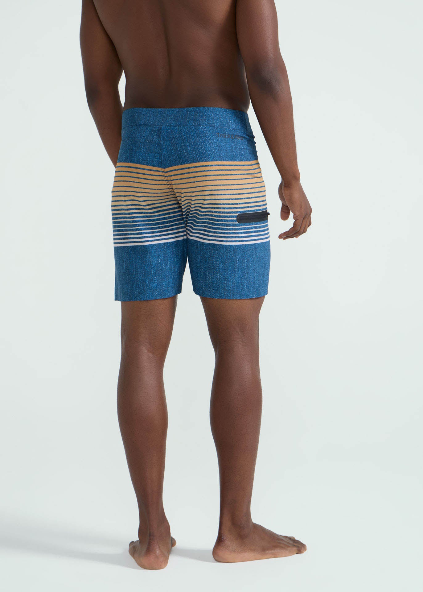 Short long en jean de surf pour hommes