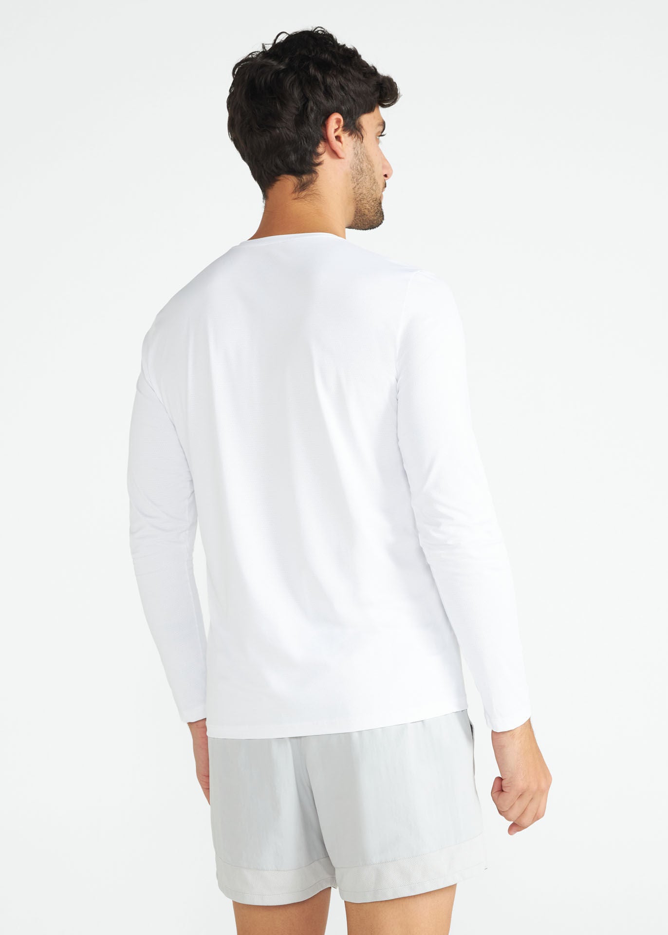 Langärmliges UV-Mesh-T-Shirt für Herren