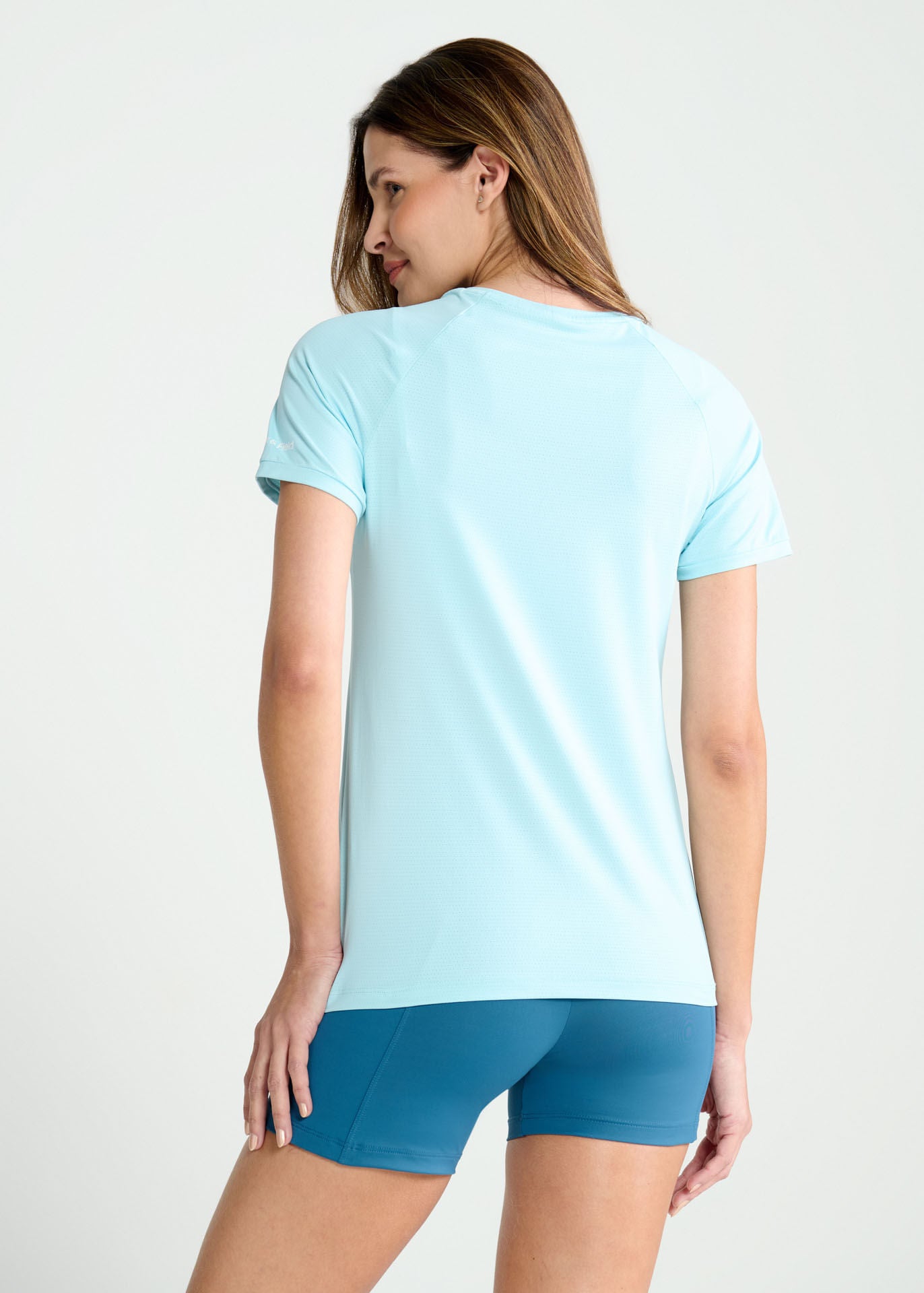 T-shirt en maille anti-UV à manches courtes pour femmes