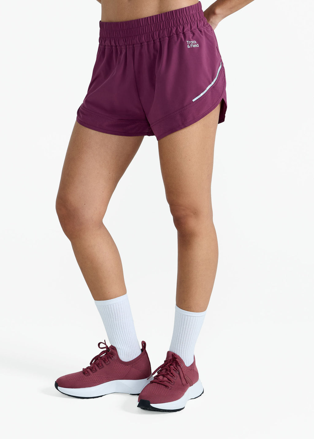 Short réfléchissant pour femme