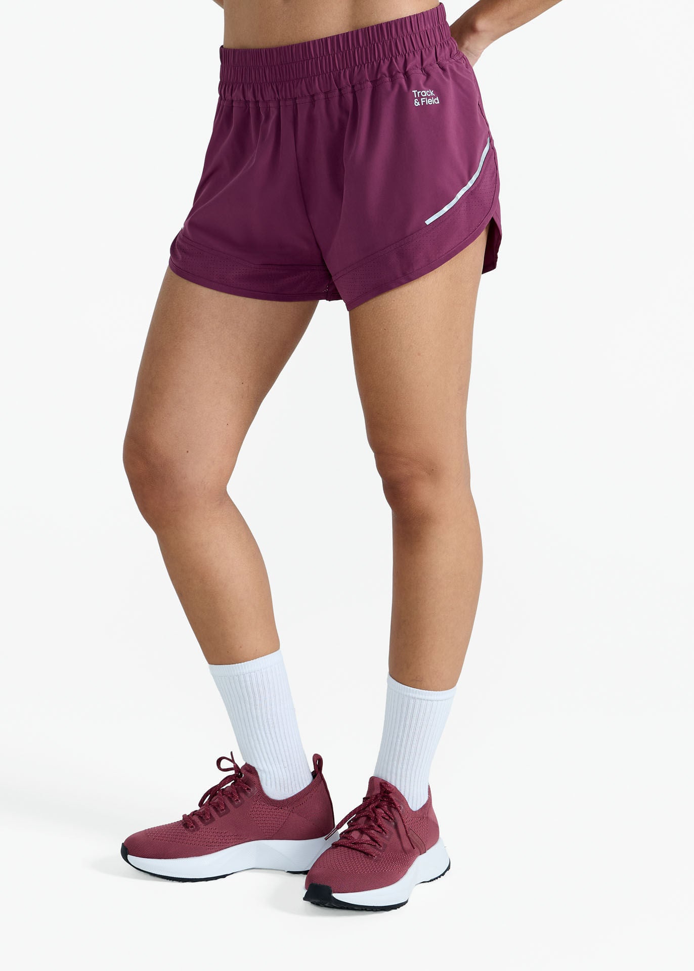 Short réfléchissant pour femme