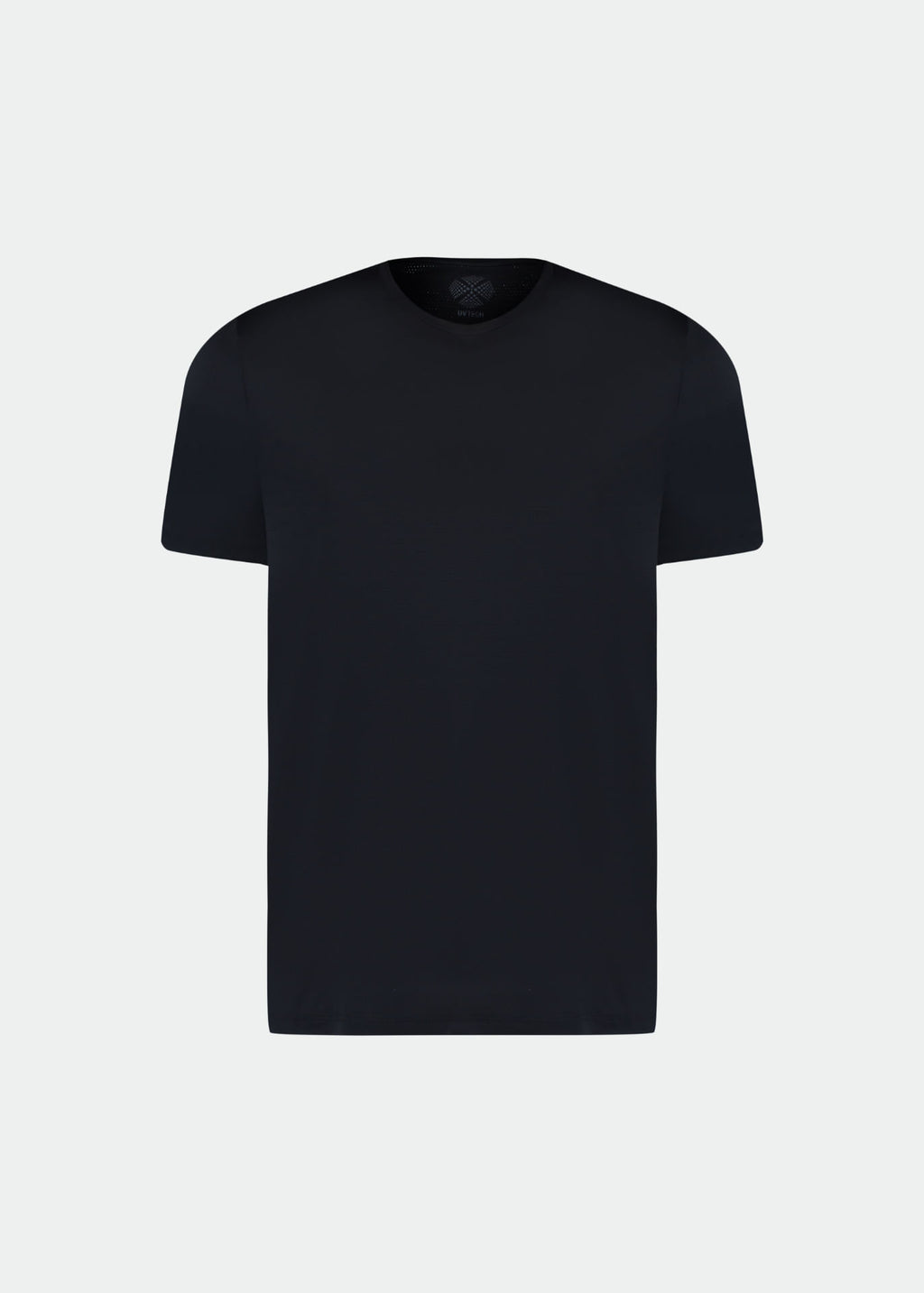 Camiseta de manga corta de malla UV para hombre