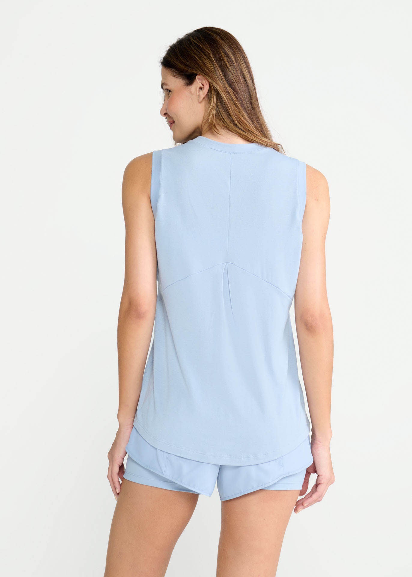 Weiches ärmelloses T-Shirt für Damen