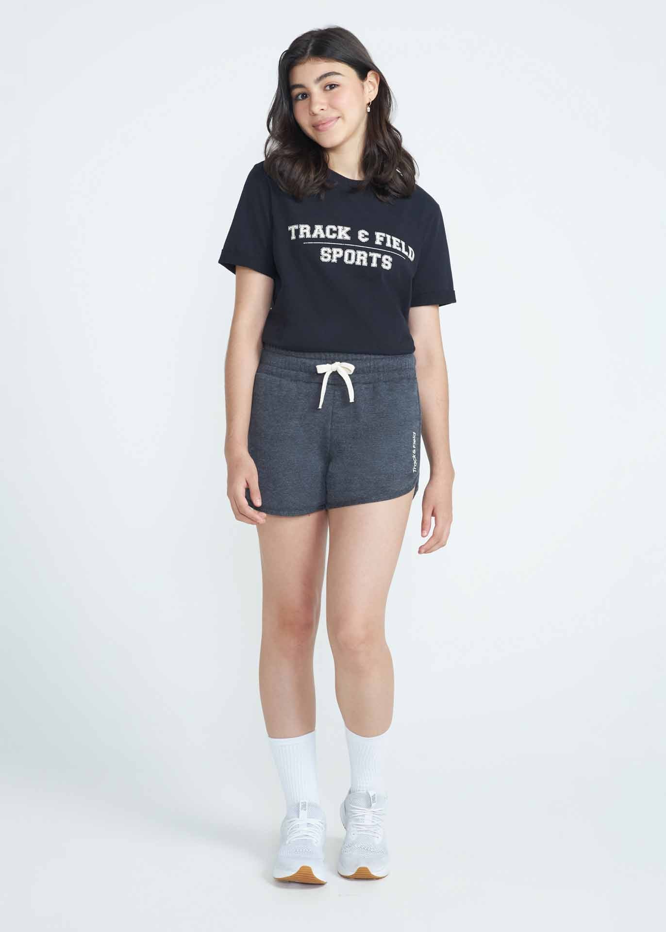 Unisex Short Sleeve College Teen T-shirt