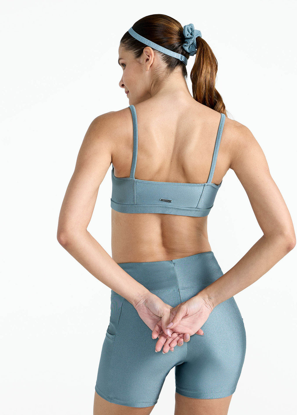 Basic-Glitzer-Top für Damen