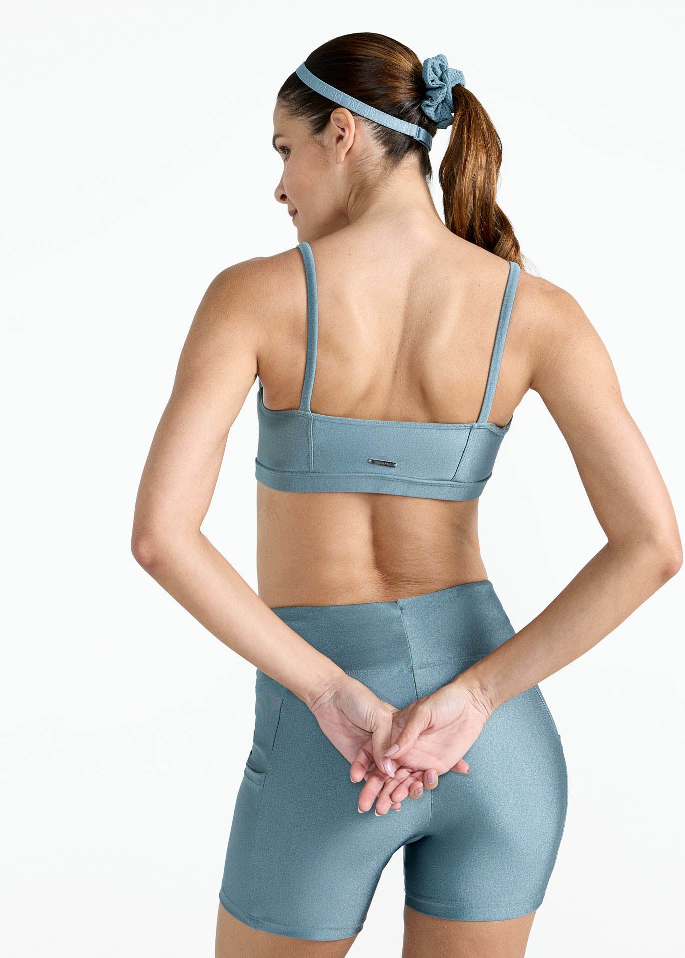 Basic-Glitzer-Top für Damen