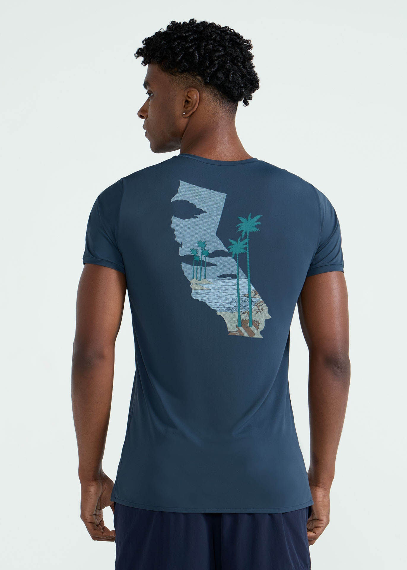 Thermodry California Kurzarm-T-Shirt für Herren