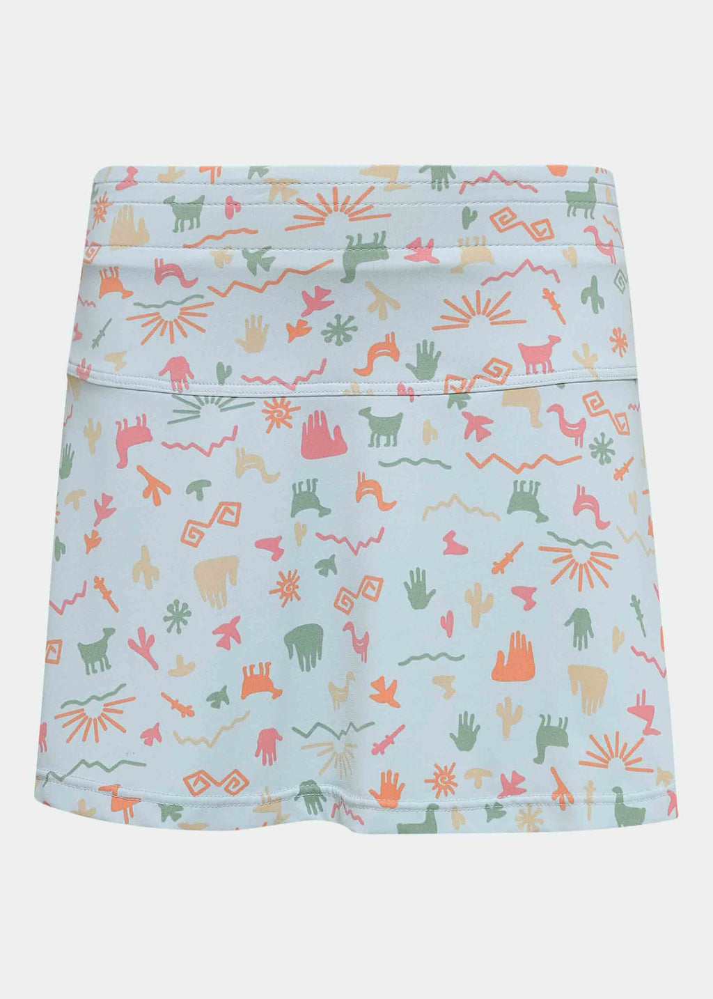 Printed Godê Children's Skirt