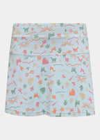 Printed Godê Children's Skirt