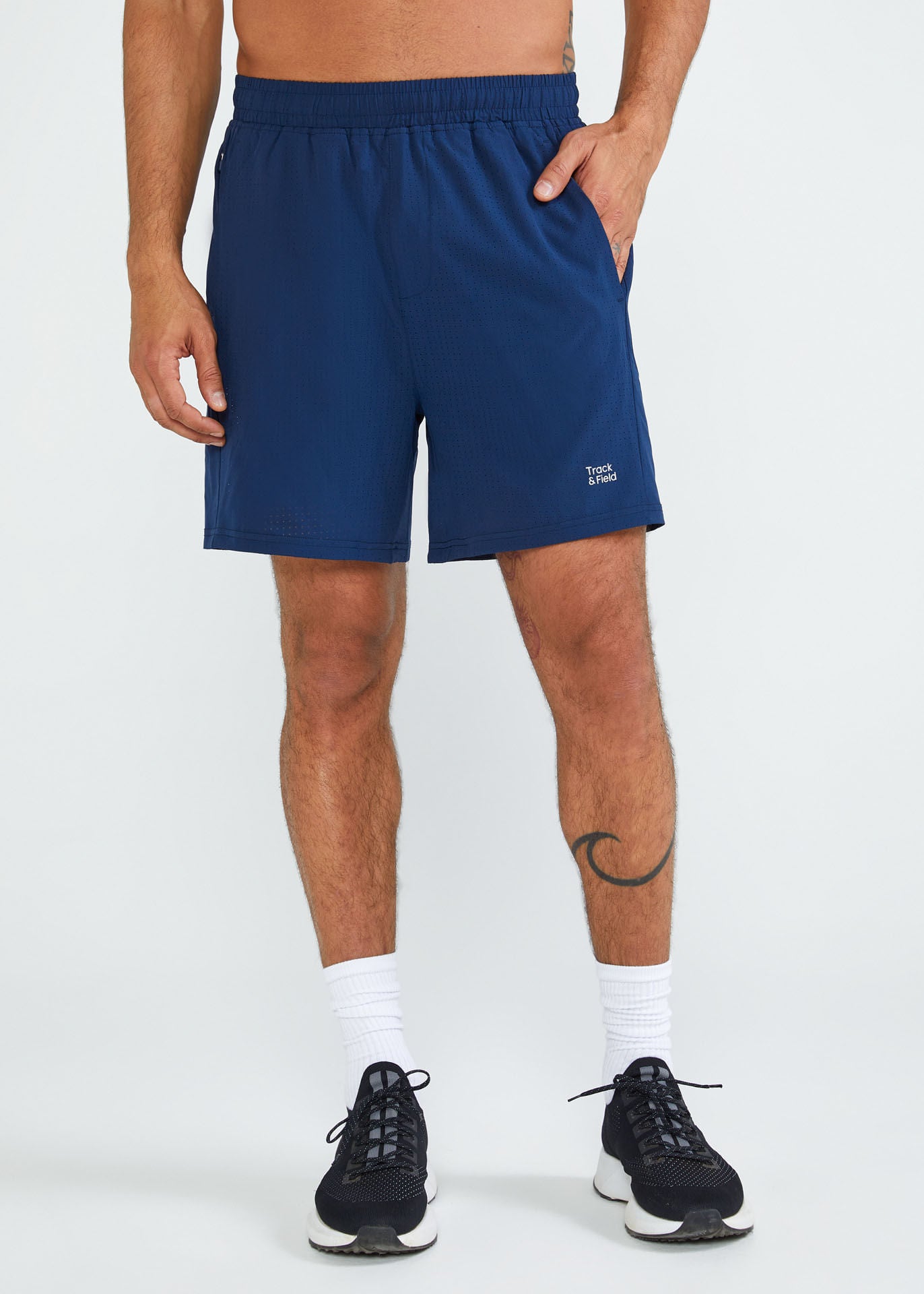 Pantalones cortos de entrenamiento medianos para hombre