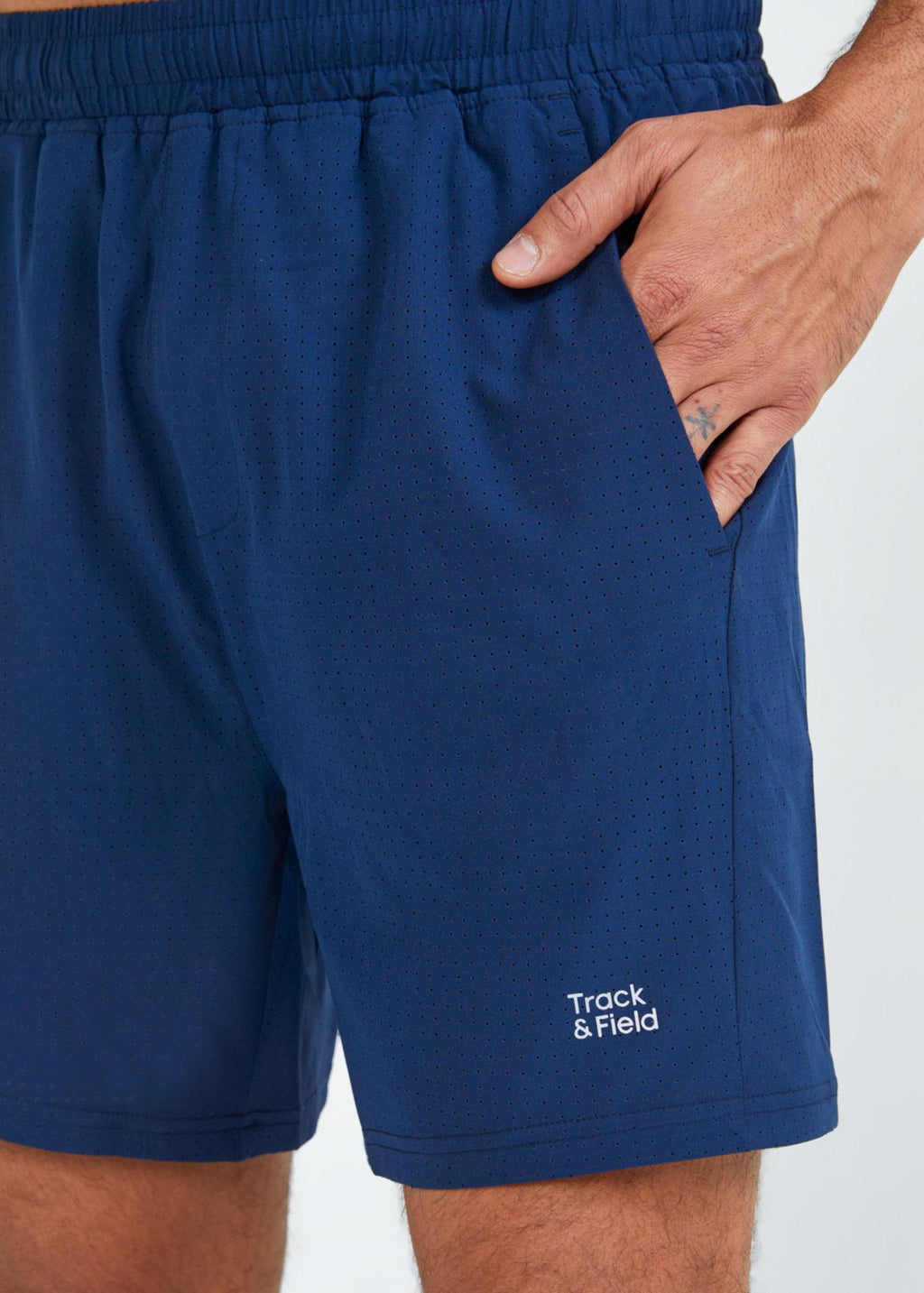Pantalones cortos de entrenamiento medianos para hombre
