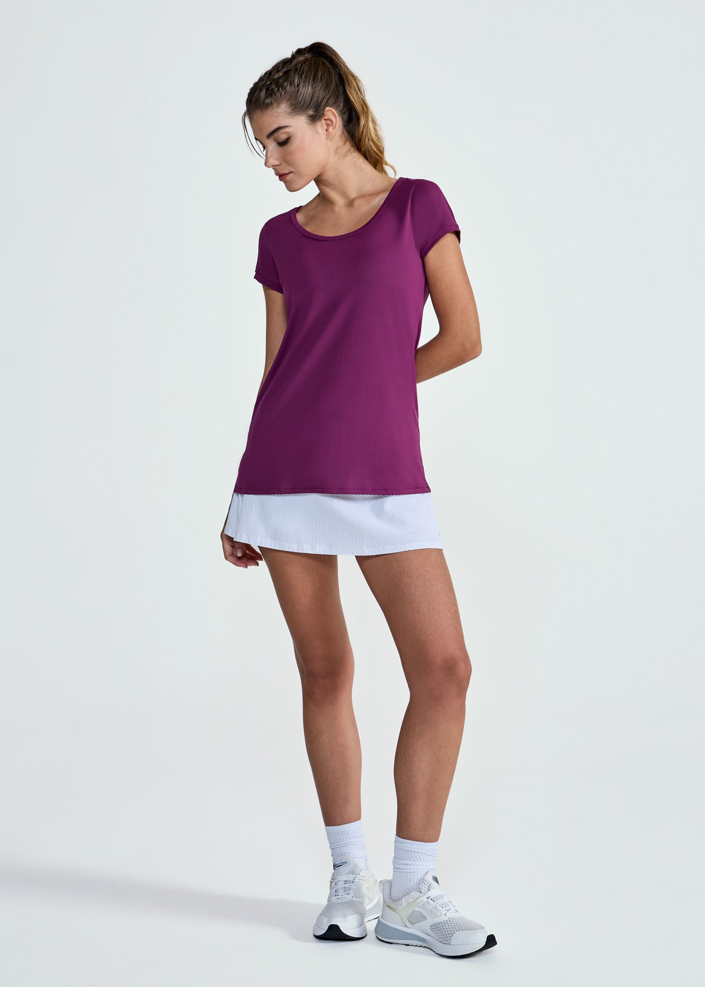 T-shirt Mulher Manga Curta Thermodry U