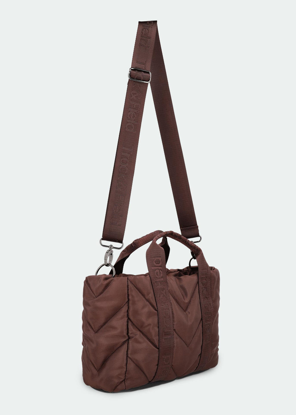 Mini Quilted Duffel Bag