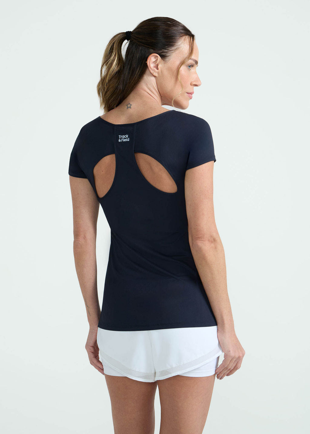 T-shirt Mulher Manga Curta Thermodry Gota