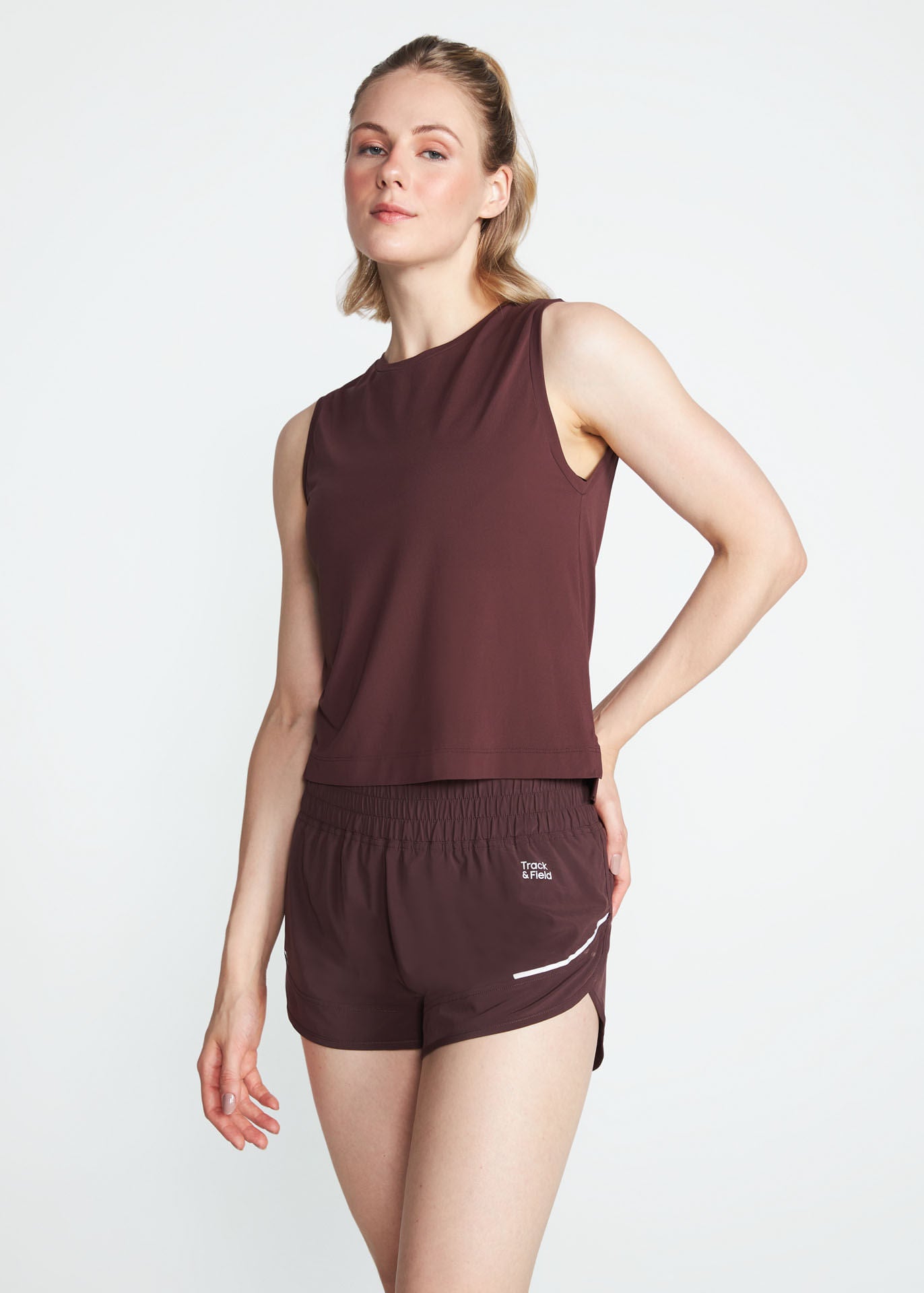 Camiseta sin mangas para correr para mujer