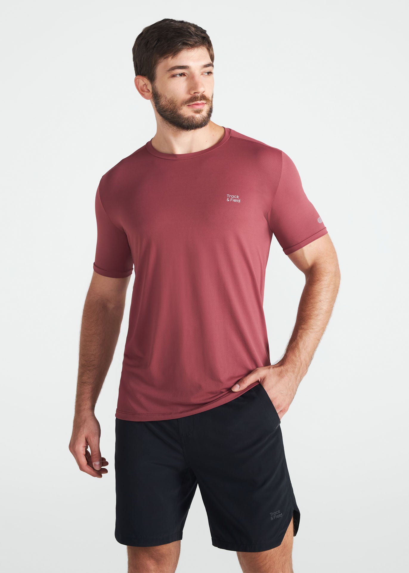 T-shirt de sport à manches courtes pour hommes