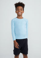 Unisex Children's T-shirt Long Sleeve UV Mesh