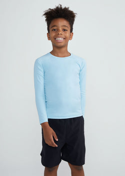 Unisex Children's T-shirt Long Sleeve UV Mesh