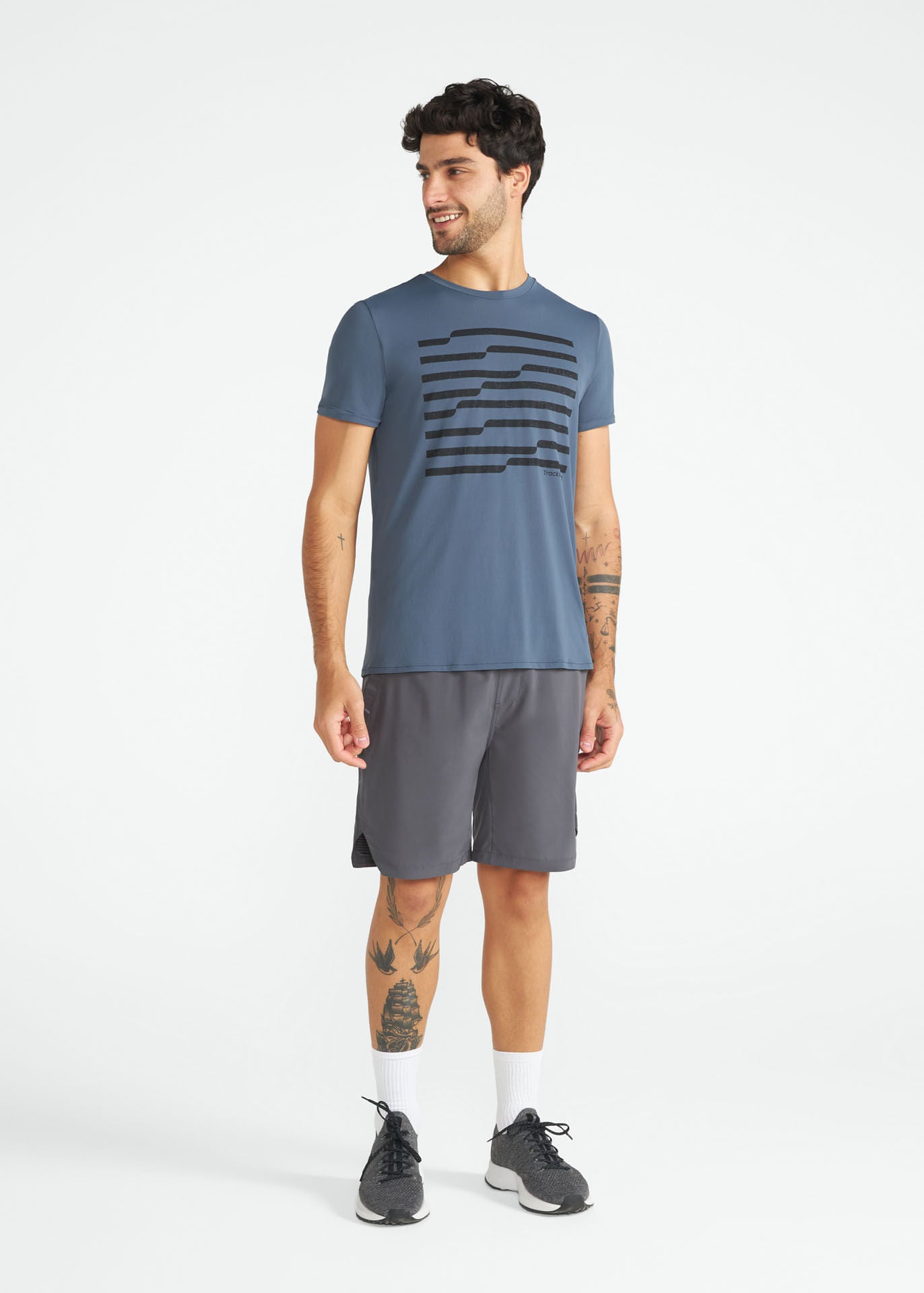Men's Lithography Thermodry Short Sleeve T-Shirt