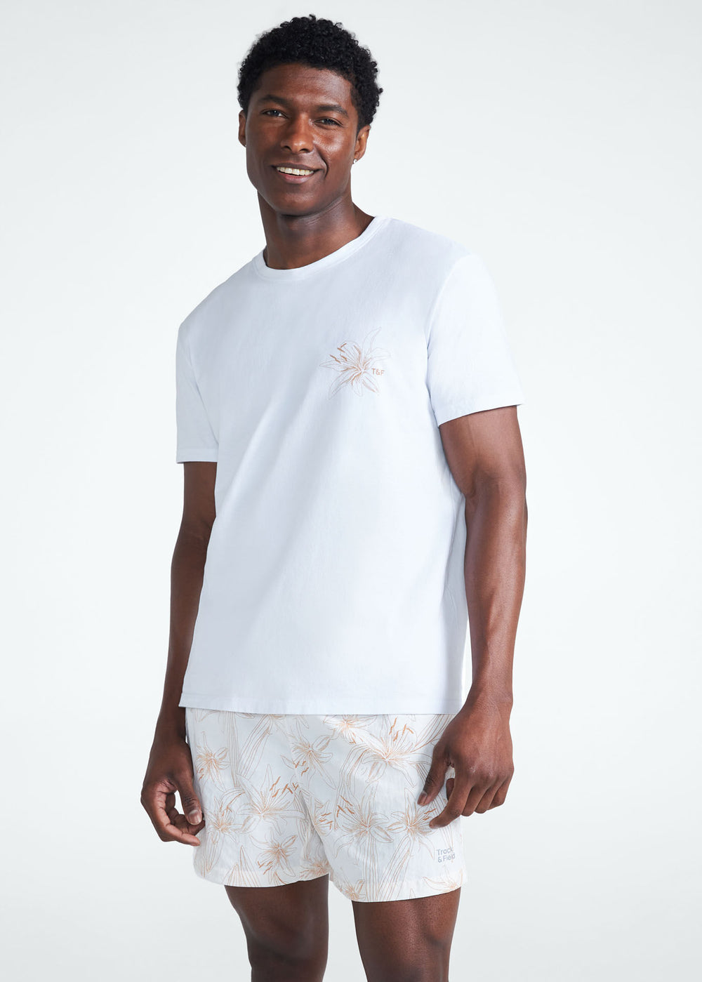 Camiseta de manga corta para hombre Silk Eve
