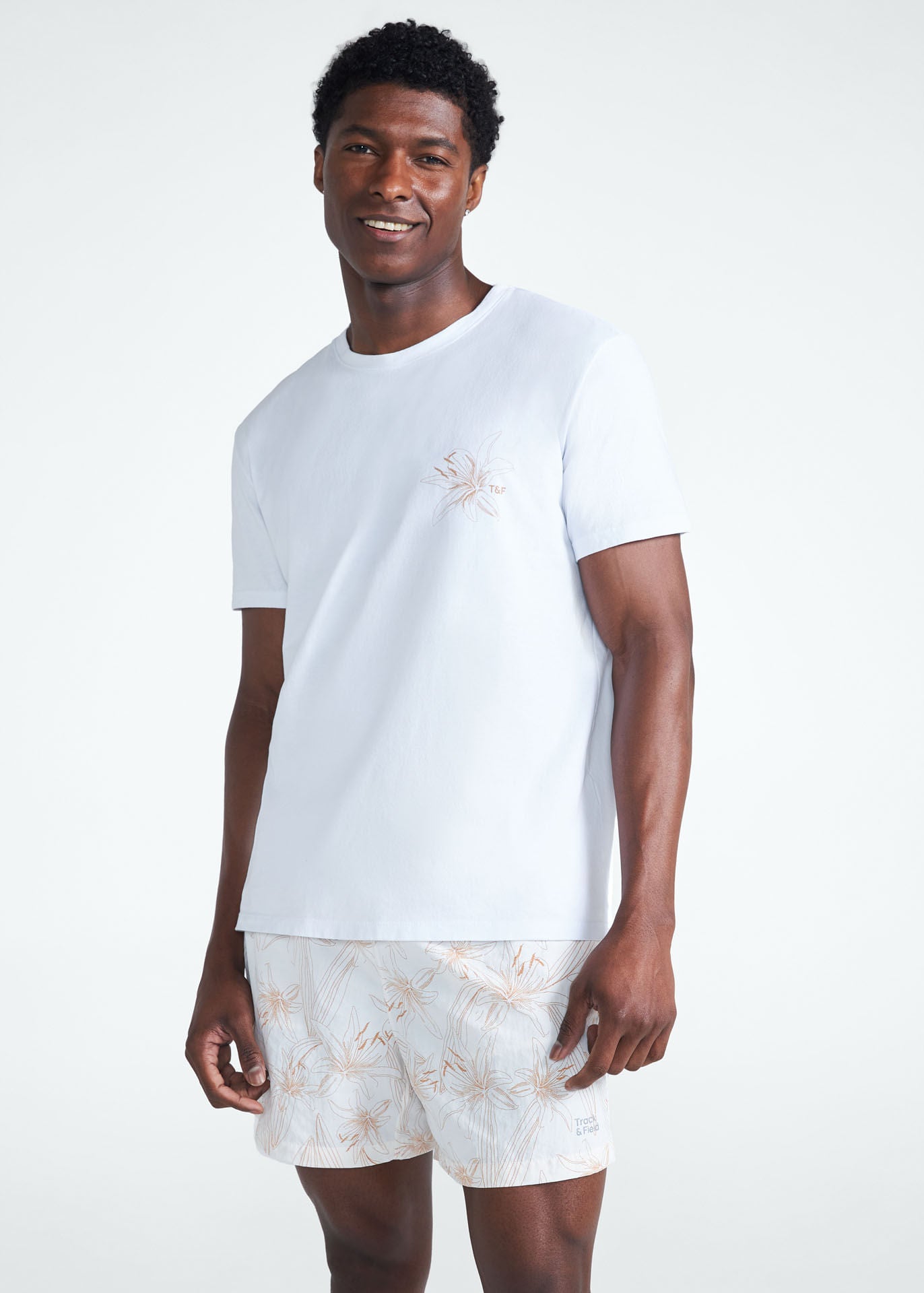 Camiseta de manga corta para hombre Silk Eve