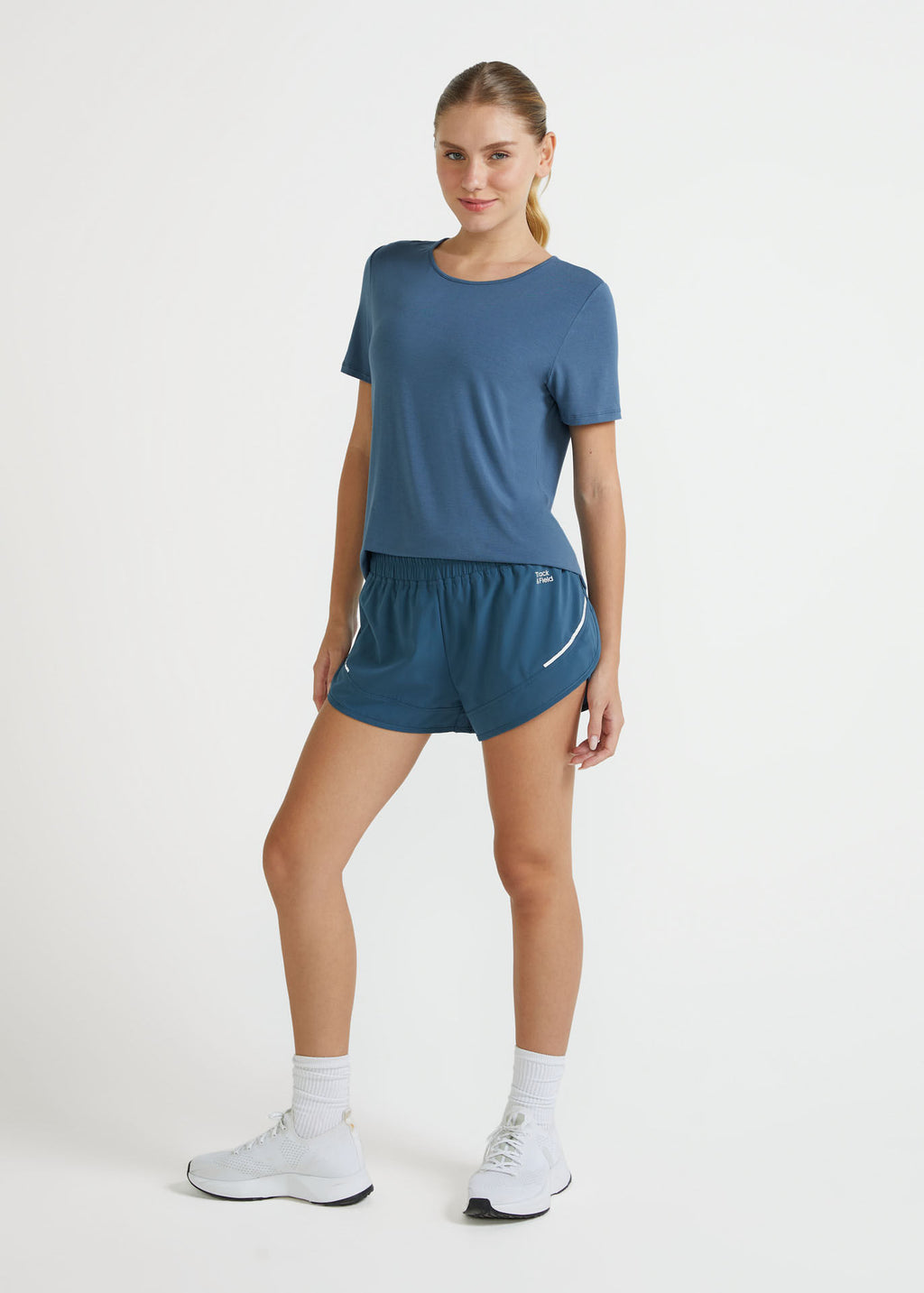 Pantalones cortos reflectantes para mujer
