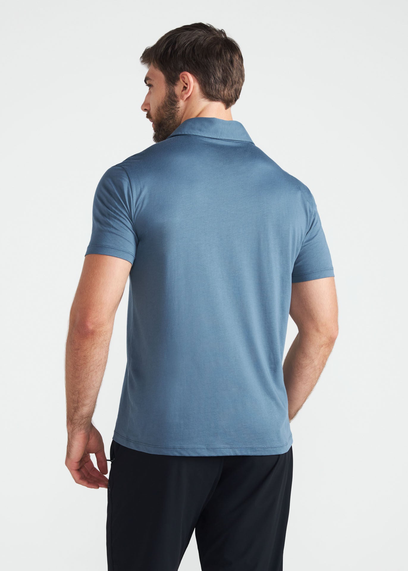 Polo haut de gamme à manches courtes pour hommes