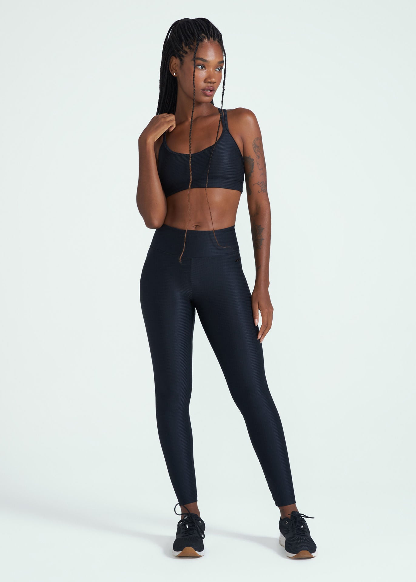 Calça Legging Mulher Textura