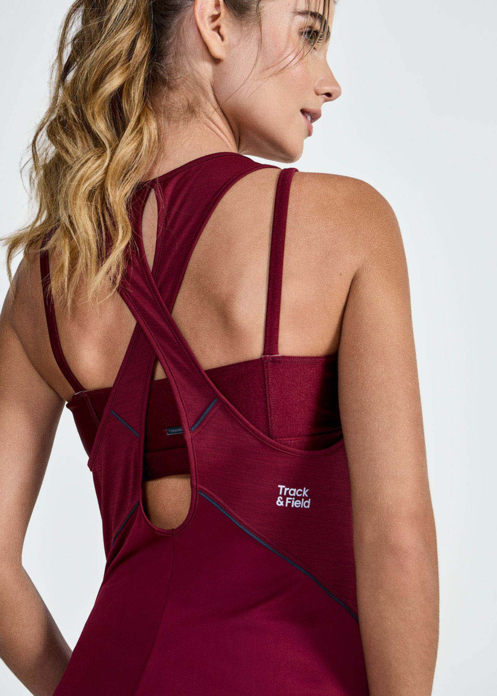Ärmelloses Sprint-T-Shirt für Damen