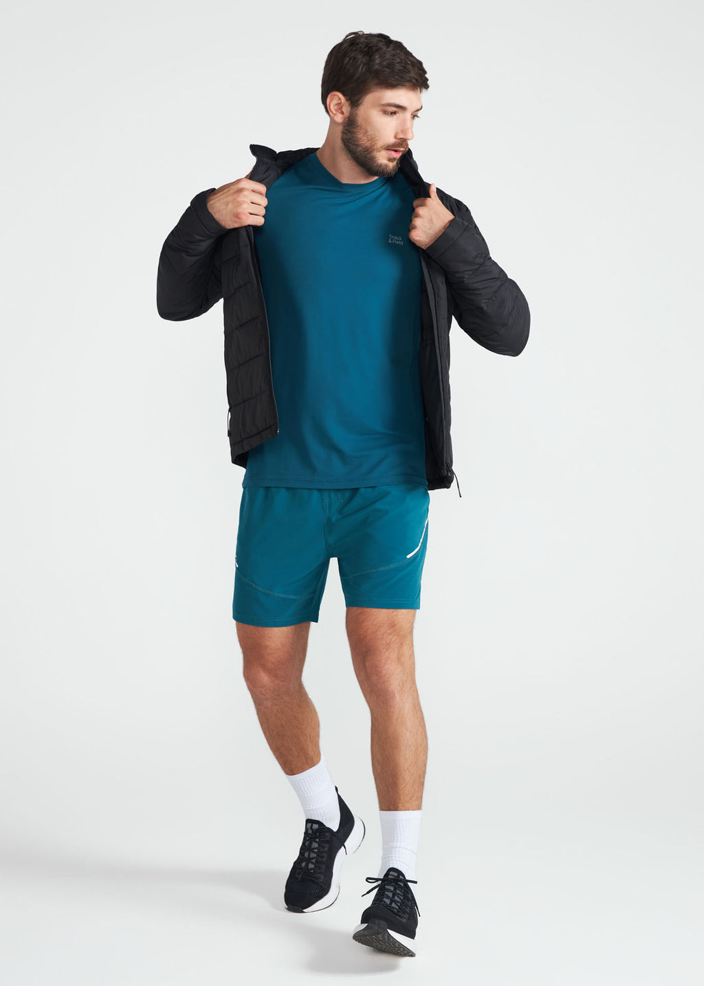 T-shirt de sport à manches courtes pour hommes
