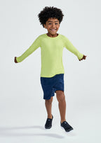 Unisex Children's T-shirt Long Sleeve UV Mesh